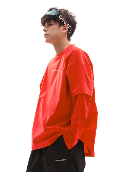 XwXwSeui Men Women Fleece Crew Neck Ski Sweatshirt