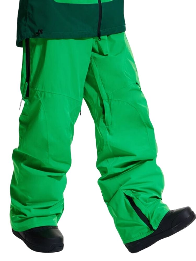 XwXwSeui Men Women 3L Shell Baggy Ski Pants