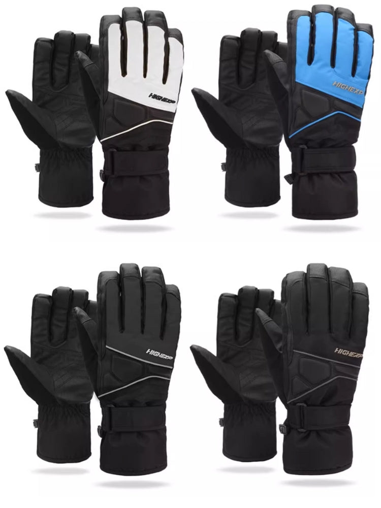 XwXwSeui Men Women Touch Screen Insulated Snow Gloves