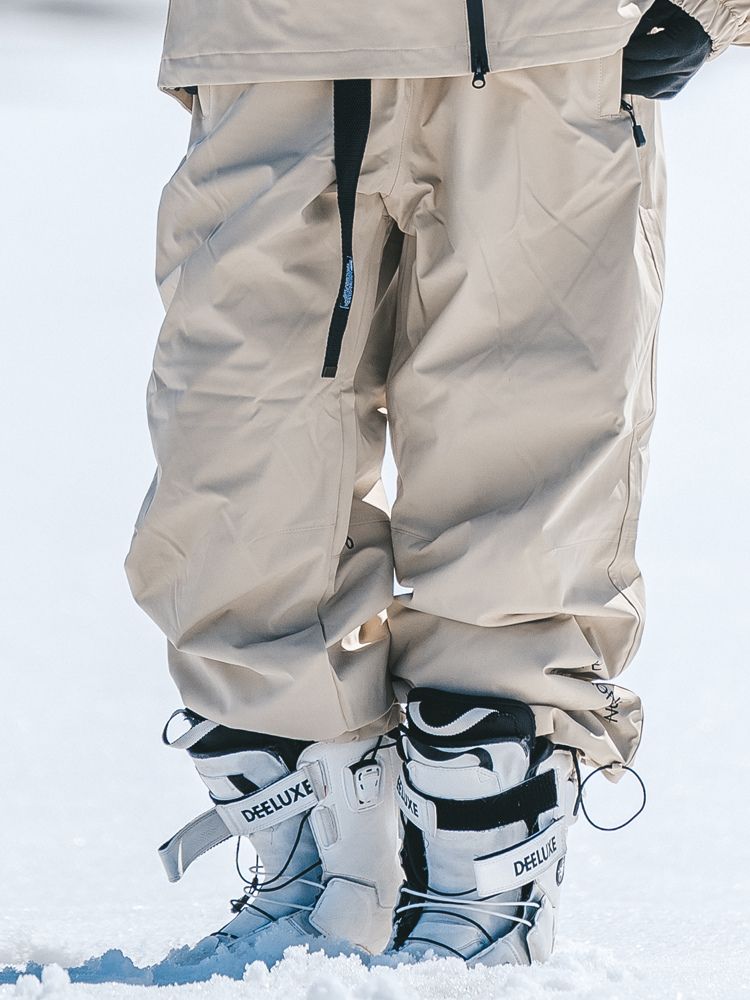 XwXwSeui Men Women Loose Fleeced Ski Pants