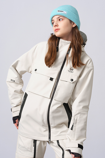 XwXwSeui Men Women  Limited Edition Hood Snow Jacket