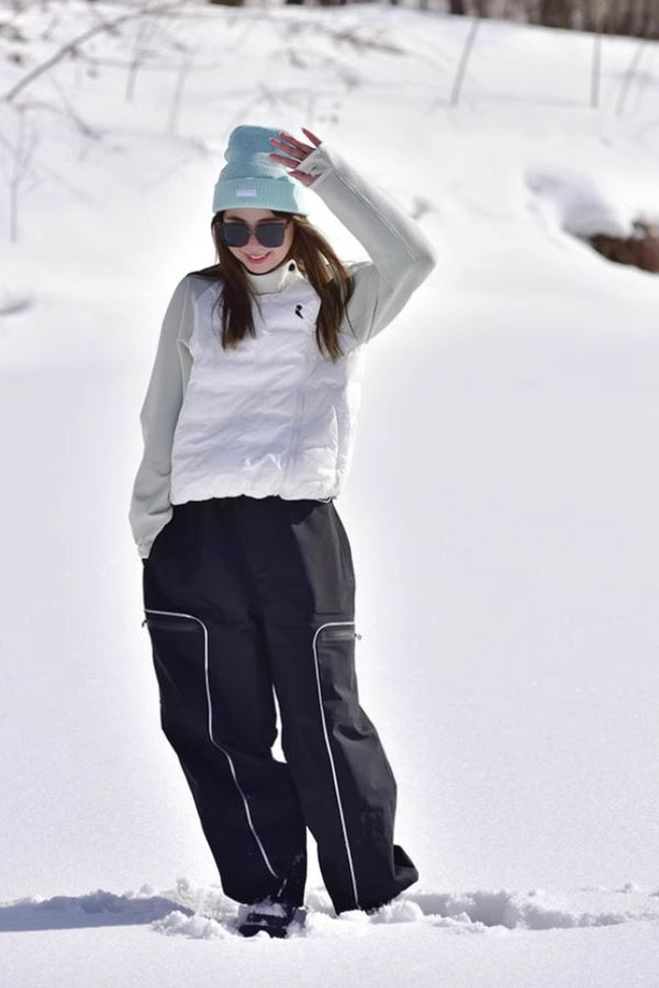 XwXwSeui Men Women Warmth Mid Down Snow Jacket