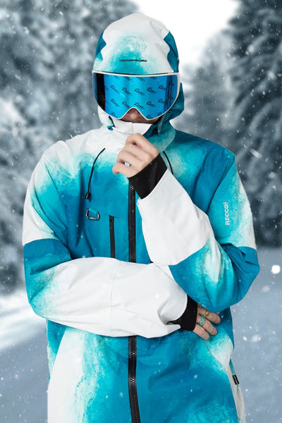 XwXwSeui Men Women Outdoor Hooded Insulated Snow Jacket