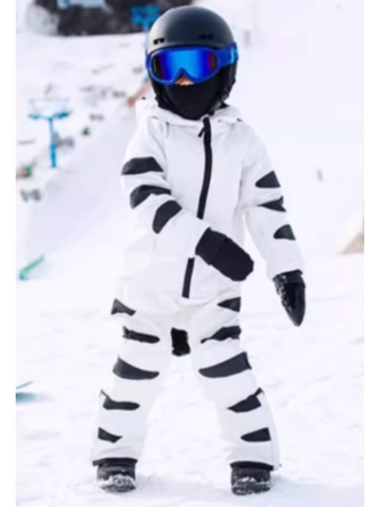 XwXwSeui Kids Animal Style Hooded Ski Jumpsuit