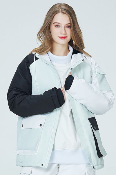 XwXwSeui Men Women Classic Insulated Snow Jacket