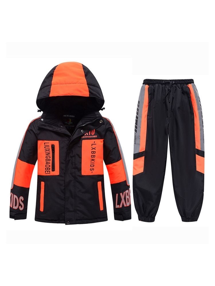 XwXwSeui Kids Reflective Insulated Snow Suits