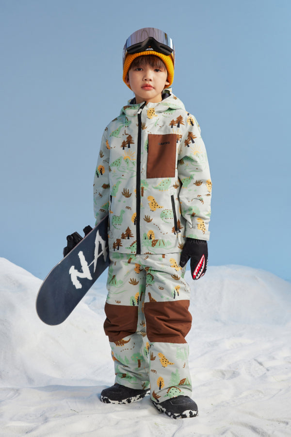 XwXwSeui Kids Shell Chic Breathproof Loose Waterproof Outdoor Ski Suits
