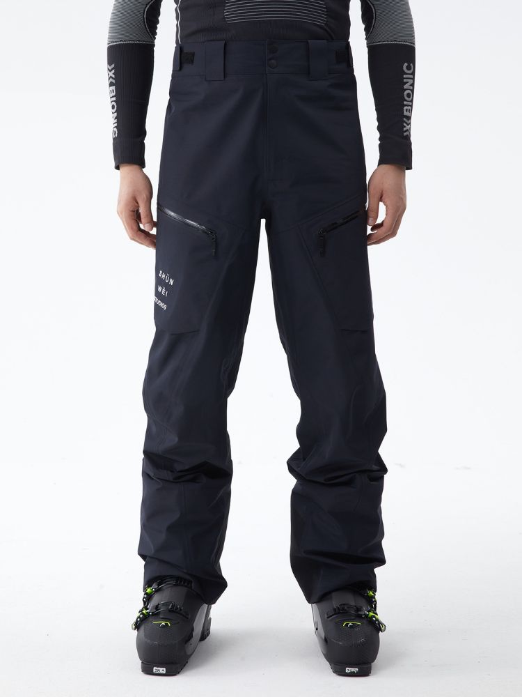 XwXwSeui Men Women 3L Outdoor Shell Ski Pants