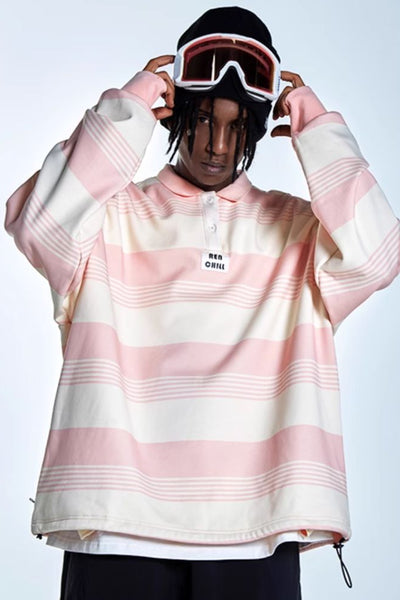 XwXwSeui Velvet Men's Women's Waterproof Loose Single Board Double Board Sweater