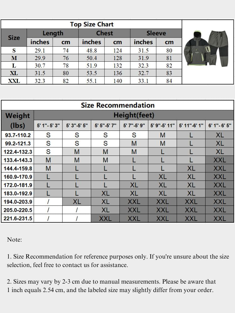 XwXwSeui Men Women Insulated Loose Ski Suits