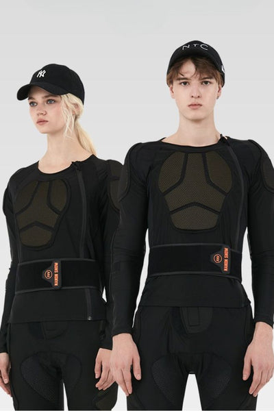 XwXwSeui Men Women  Professional Padded Snow Armor