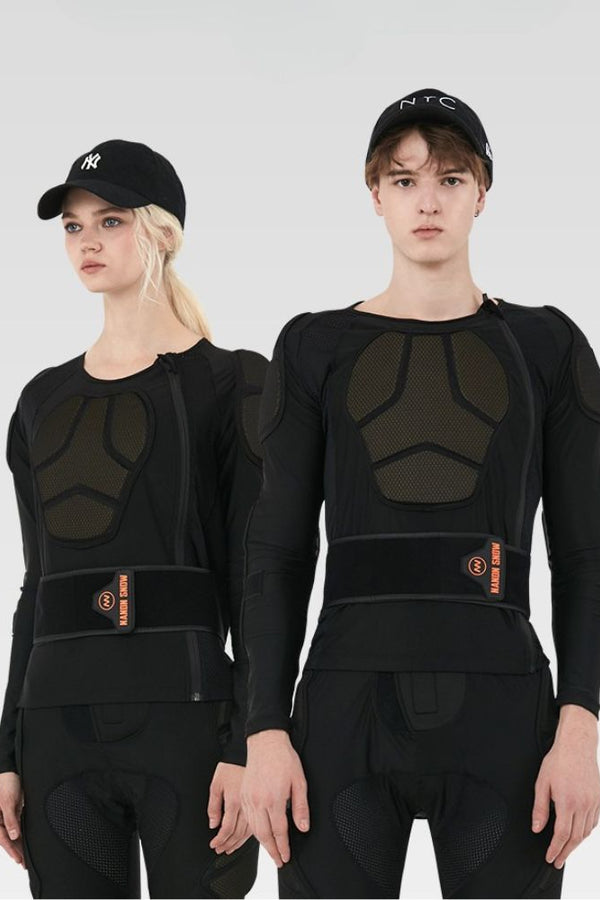 XwXwSeui Men Women  Professional Padded Snow Armor