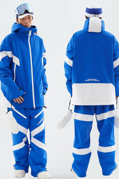 XwXwSeui Men Women Outdoor Insulated Snow Suits