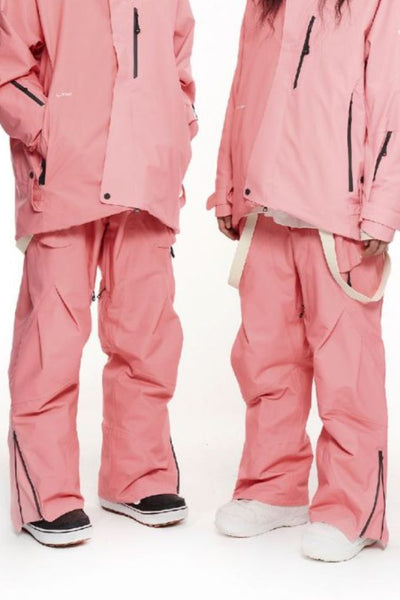 XwXwSeui Men Women Color Mountain Ski Pants