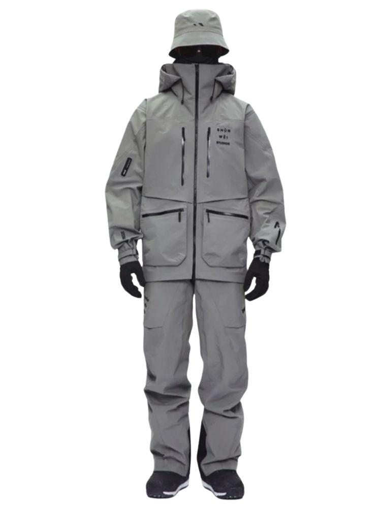 XwXwSeui Men Women 3L Windproof Shell Snow Suits