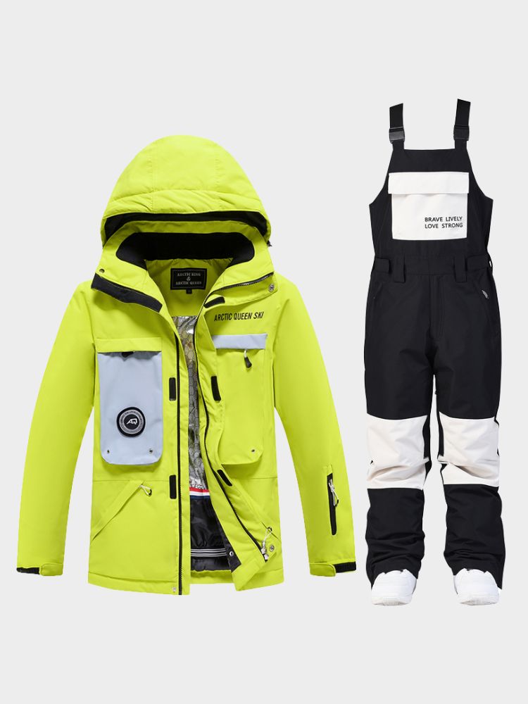 XwXwSeui Men Women Outdoor Windproof Snow Suits